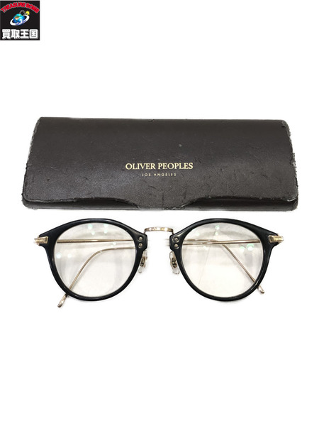 OLIVER PEOPLES ウェリントン 度入り　ｹｰｽ付き　オリバーピープルズ