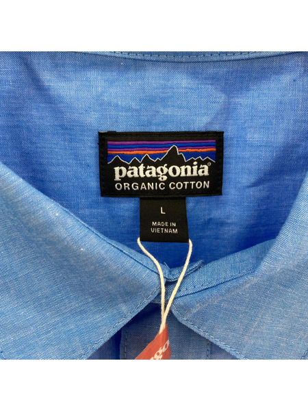 patagonia/Go To　Shirt BLU/L