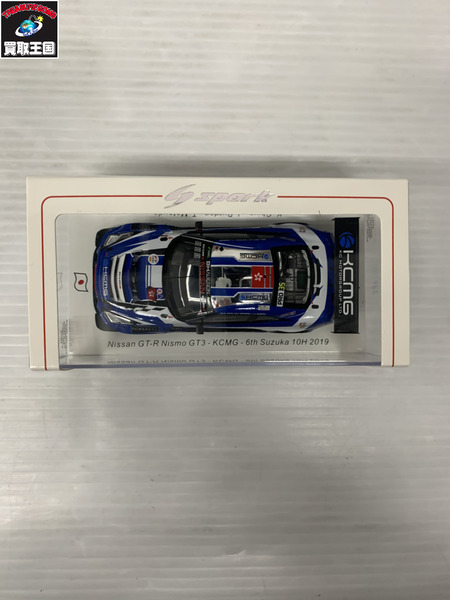 spark 1/43 Nissan GT-R Nismo GT3 KCMG 6th Suzuka 2019