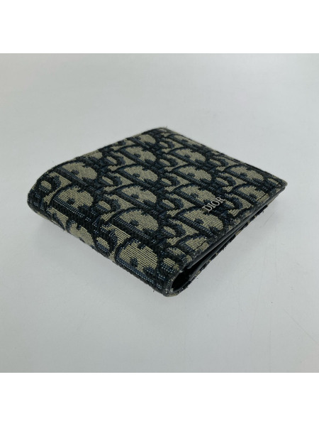 コンパクトウォレット Dior. オブリーク 二ツ折リ財布