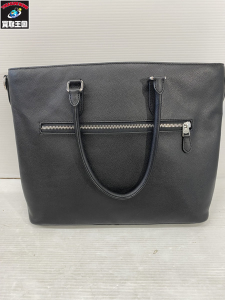 ハンドバッグ COACH レザーブリーフケース トートバッグ 黒