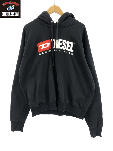 DIESEL POパーカー BLK L(BG000014)[値下]