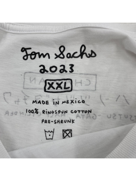 TOM SACHS S/S NASA TEE WHT XXL