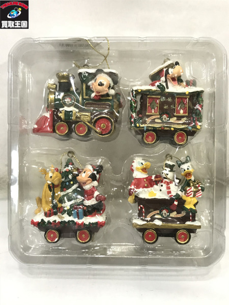 ディズニー クリスマスコレクション 4 piece ornament set 内箱未開封