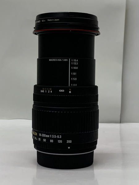 SIGMA FOR PENTAX 18-200mm F3.5-6.3 DC 箱・説明書欠品 ダメージあり シグマ ペンタックスKマウント系 望遠ズーム