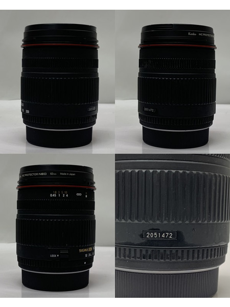 SIGMA FOR PENTAX 18-200mm F3.5-6.3 DC 箱・説明書欠品 ダメージあり シグマ ペンタックスKマウント系 望遠ズーム