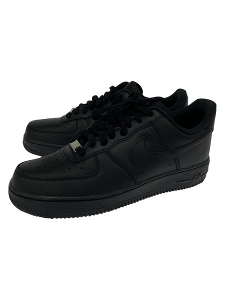 NIKE スニーカー NIKE AIR FORCE 1 '07 BLACK 27.0㎝[値下]