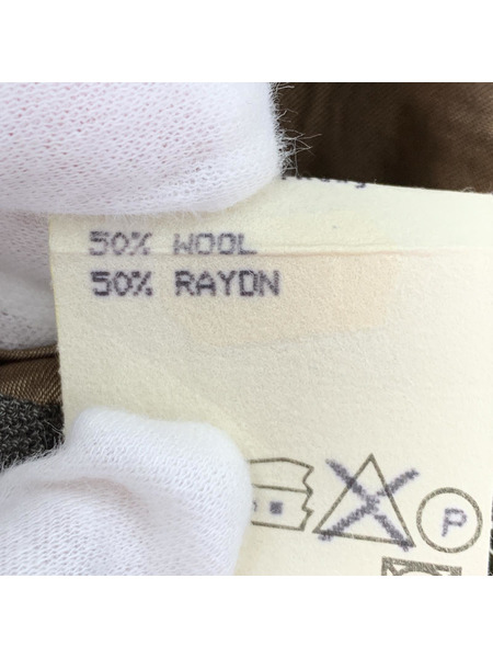 HUGO BOSS セットアップ ドイツ製 ダブルテーラードジャケット 茶[値下]