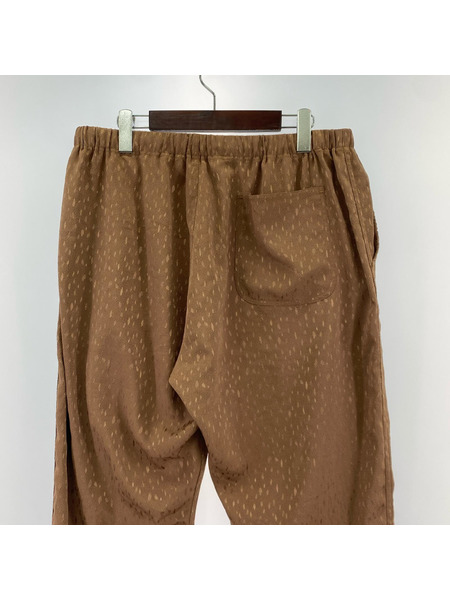 South2 West8 String Slack Pant-PolyJacquard EJ853 茶 (M)