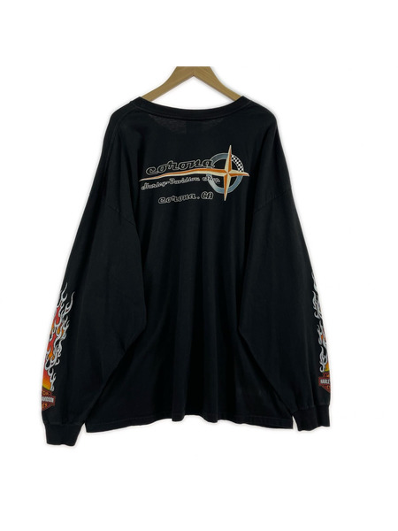 Harley-Davidson Flame L/S T-SHIRT 3XL[値下]