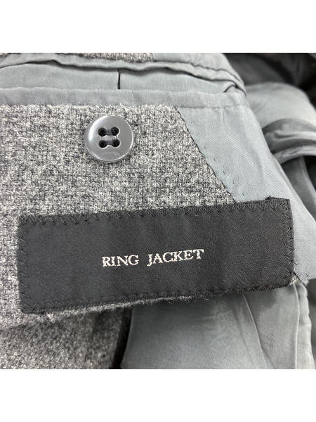 RING JACKET ウールテーラードジャケット　48