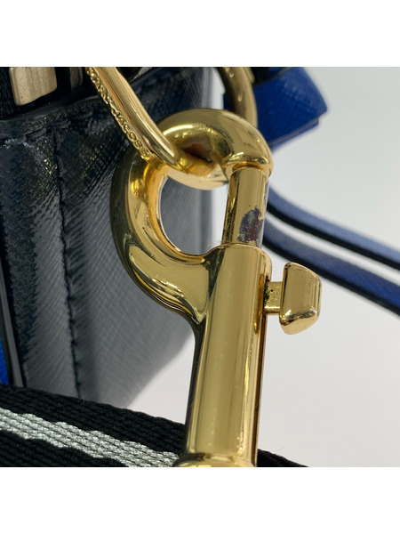MARC JACOBS ショルダーバッグ SNAPSHOT/ショルダーバッグ/M0012007/青
