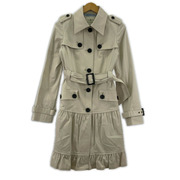 GRACE CONTINENTAL ソノ他 フリル トレンチコート ベージュ(36)