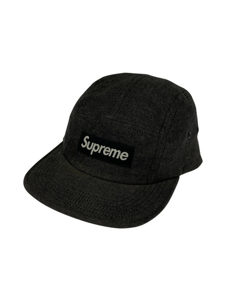 Supreme ロゴキャップ 灰