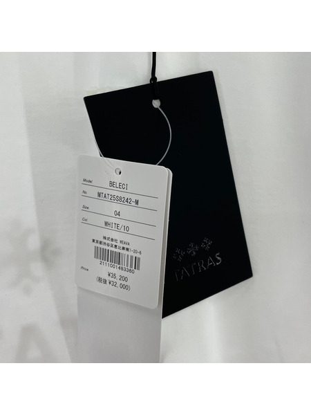 TATRAS 25SS BELECI L/S Tee 04 ホワイト