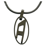 DIESEL ネックレス Dロゴネックレス/STELL