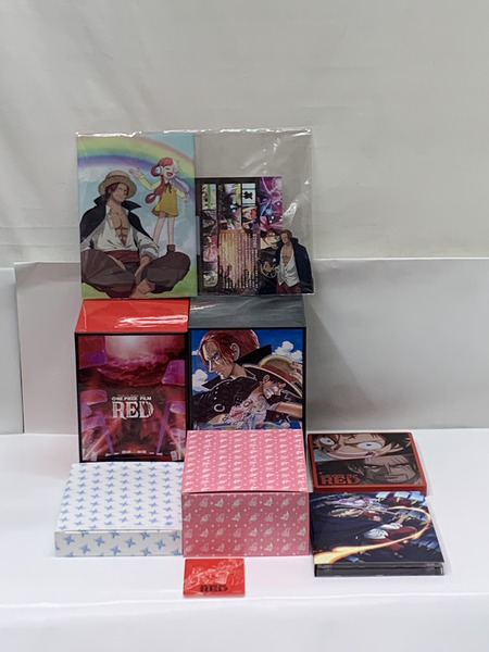 ONE PIECE FILM RED デラックス・リミテッド・エディション (初回生産限定) 4K ULTRA HD+Blu-ray+DVD BSTD20742 開封品 特典付き ワンピース 