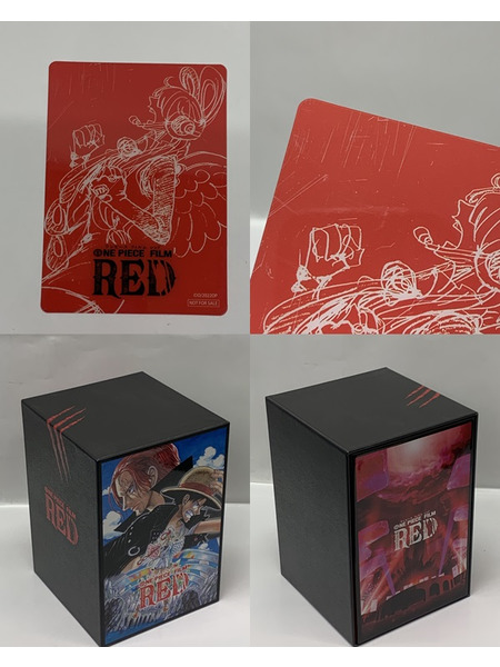 ONE PIECE FILM RED デラックス・リミテッド・エディション (初回生産限定) 4K ULTRA HD+Blu-ray+DVD BSTD20742 開封品 特典付き ワンピース 