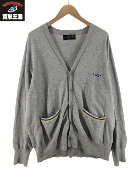 J.PRESS×DIGAWEL CRST 22SS SPORTS CARDIGAN 3 GRY[値下]