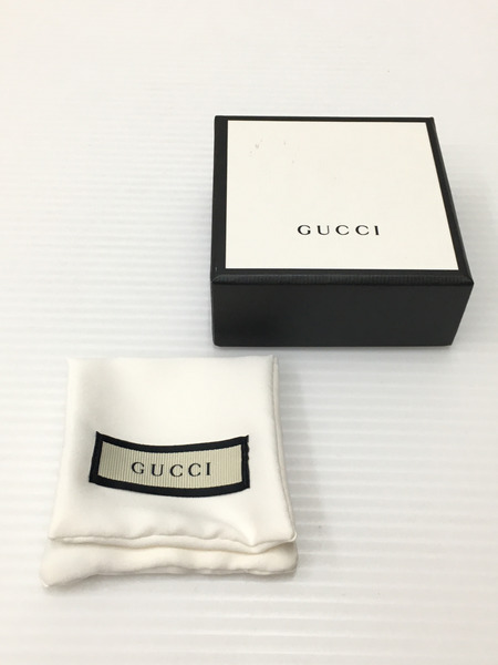 GUCCI Ag925 インター ロッキング Gチァーム 8号