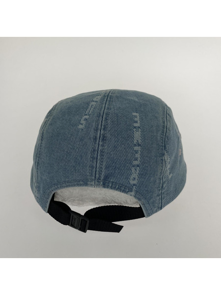 Supreme 20AW/Logo Jacquard Denim Camp cap