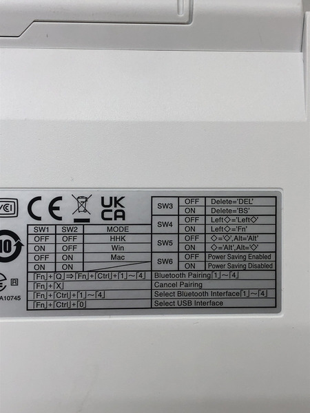 HHKB キーボード ※各キー動作確認済
