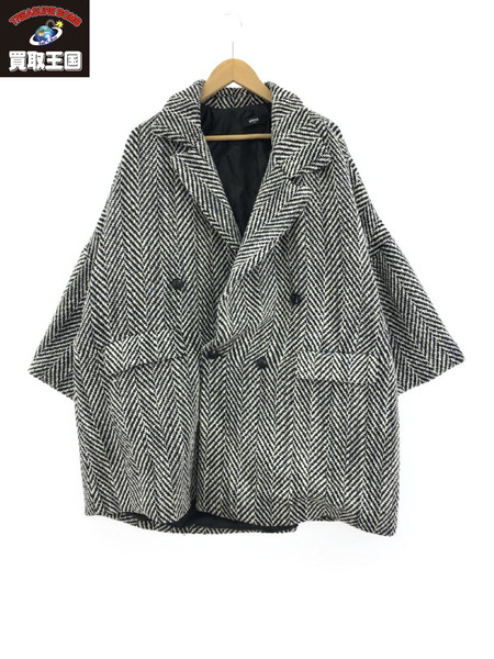 glamb 23AW Herringbone Big JKT L