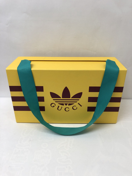 GUCCI×adidas コラボ プラットフォーム サンダル グリーン 9