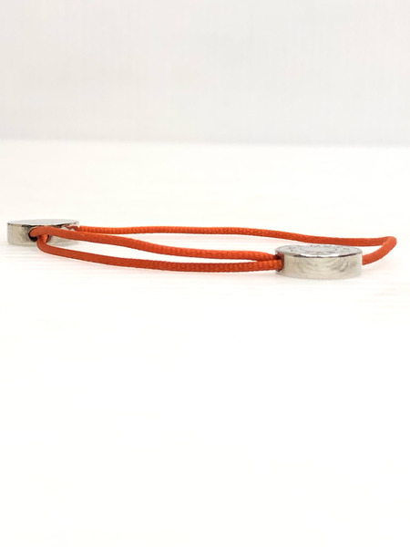HERMES セリエ コードブレスレット オレンジ