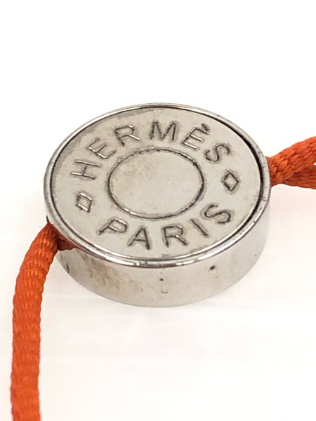 HERMES セリエ コードブレスレット オレンジ