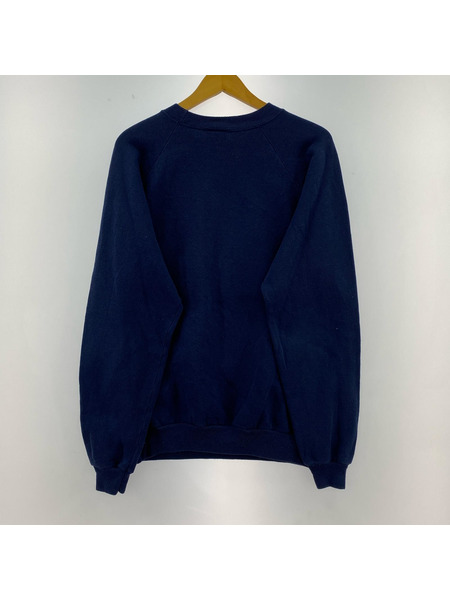 OLD・VINTAGE スウェット・トレーナー 90s/USA製/HANES/紺/L