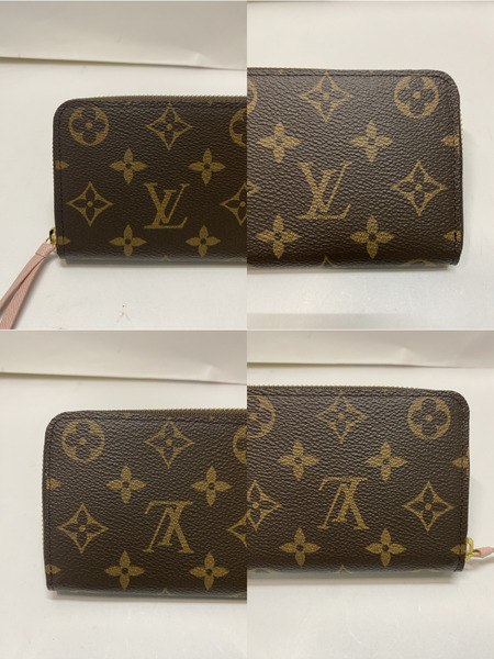  LV モノグラム　ポルトフォイユ　クレマンス　ローズバレリーヌ M61298