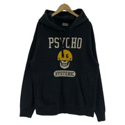 HYSTERIC GLAMOUR パーカー PSYCHO スウェットパーカー(M) 02213CF07 ブラック
