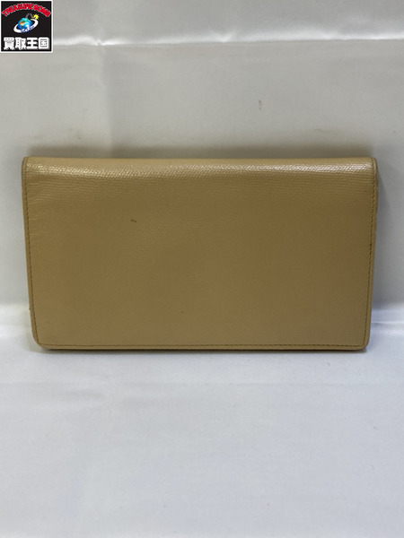 CHANEL シャネル ココボタン　長財布 サイフ ベージュ