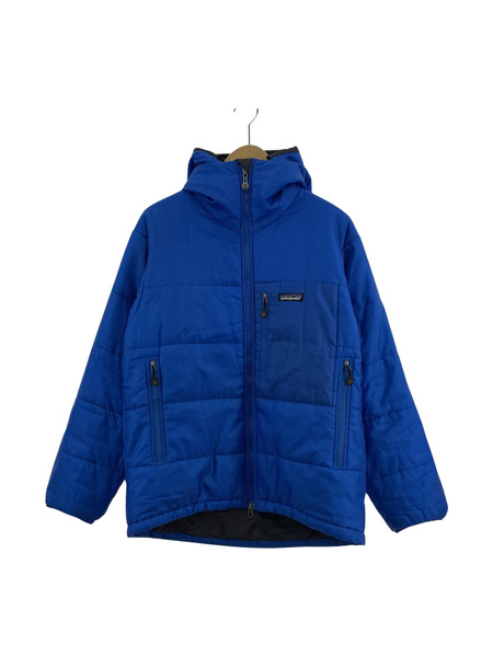 patagonia ダスパーカー オアシスブルー 中綿パーカー XS ブルー