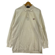 FRED PERRY LSポロシャツ L WHT