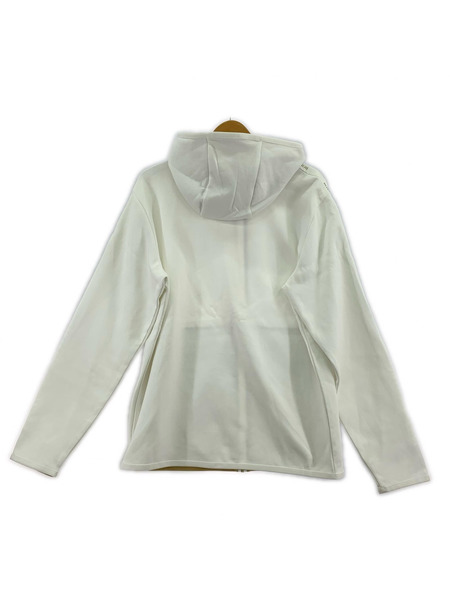 HUGO BOSS パーカー（ジップアップ） 白　L