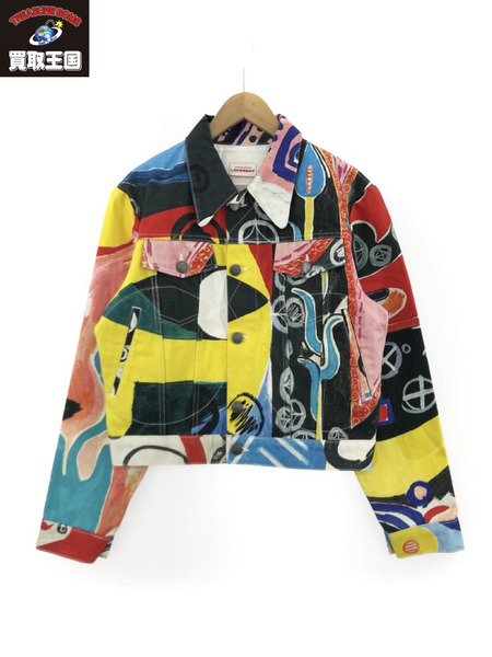 CHARLES JEFFREY LOVERBOY マルチカラートラッカージャケット (L)[値下]