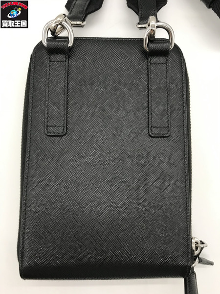 PRADA サフィアーノスマートフォンショルダーバッグ