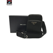 PRADA サフィアーノスマートフォンショルダーバッグ