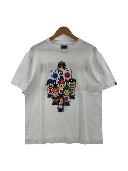 A BATHING APE 2002 BAPE HEADS SHOW 全員集合Ver. M 白[値下]