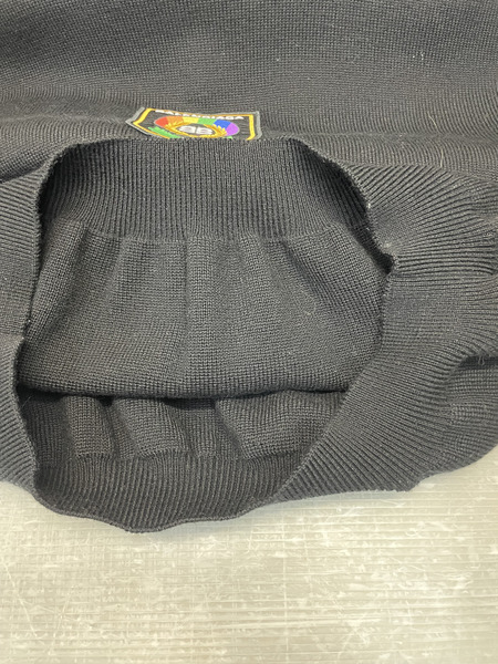 BALENCIAGA 18AW SLEEVE PRIDE HOODIE ドッキングニット XS