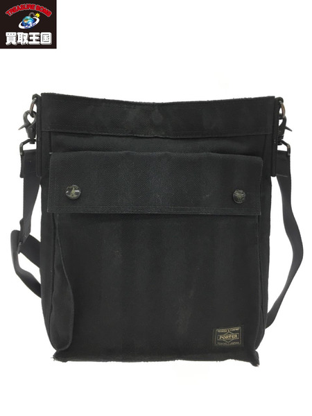 PORTER TANGO BLACK SHOULDER BAG(S)｜商品番号：2100201279873 - 買取