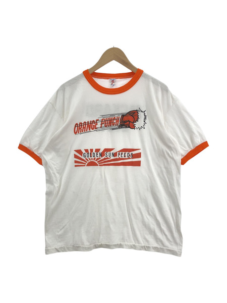 70S頃 SOFFE リンガーTee 白 XL