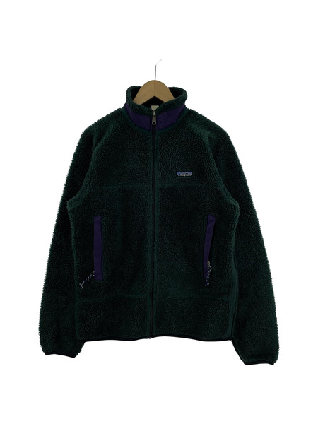 90s patagonia USA製 RETRO X フリースジャケット S グリース[値下]