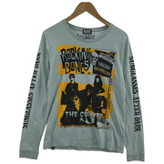 HYSTERIC GLAMOUR 01171CL06 THE CRAMPS L/S カットソー 青