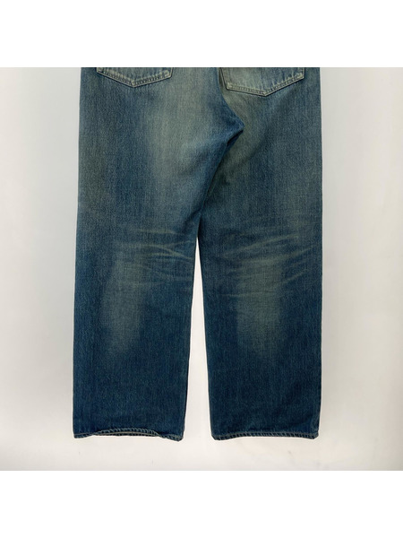 デニム・ジーンズ Selvage Denim Five Pocket Wide Straight