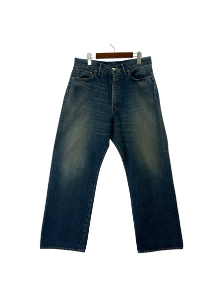 デニム・ジーンズ Selvage Denim Five Pocket Wide Straight