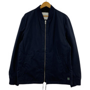 KENZO Faux Layerd Cotton Twill Blouson (L) ネイビー