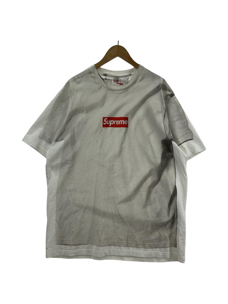 24SS MM6 Box Logo Tee ボックスロゴTシャツ(L)